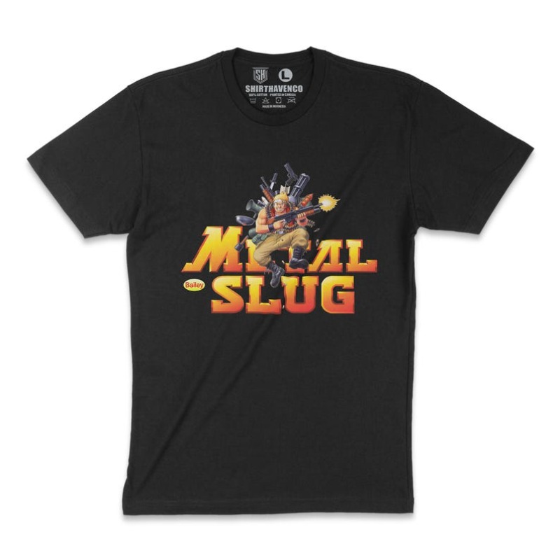 Gaming Retro Arcade - 00012810 # Футболка A-Metal Slug |
