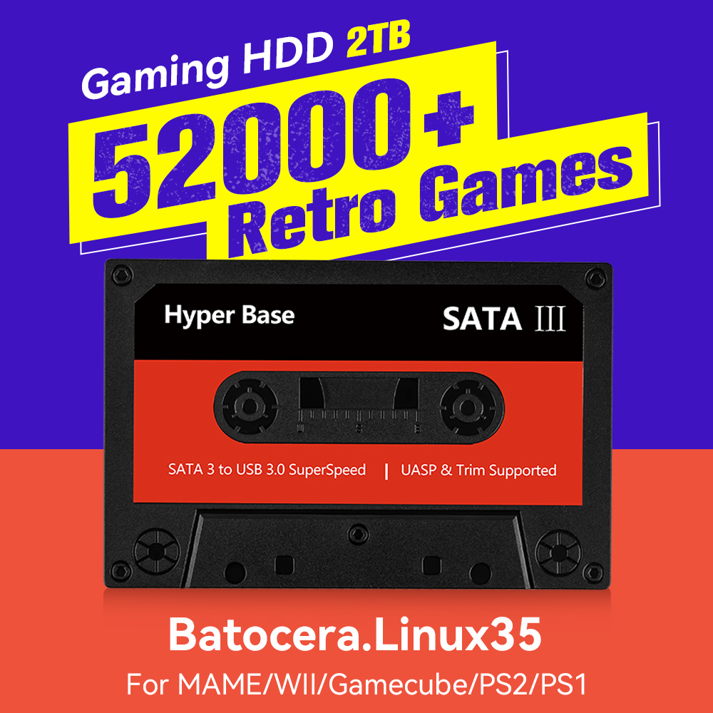 Retro Gaming For Windows - Игровая консоль Batocera 500 ГБ/2 ТБ