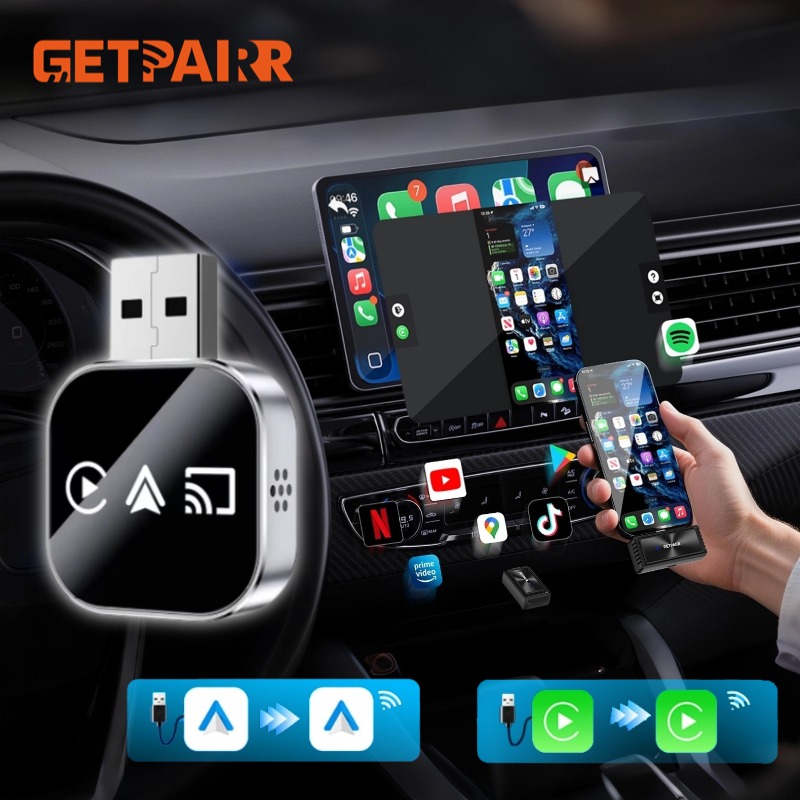 Controller Adapter Usb - Getpairr Беспроводной адаптер CarPlay и Android