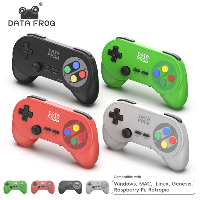 Gaming Retro Arcade - Беспроводной ретро-геймпад Data Frog PC07 с