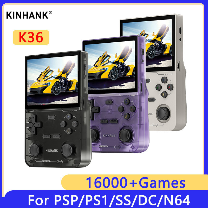 Retro Gaming N64 - KINHANK K36 Ретро портативная игровая консоль