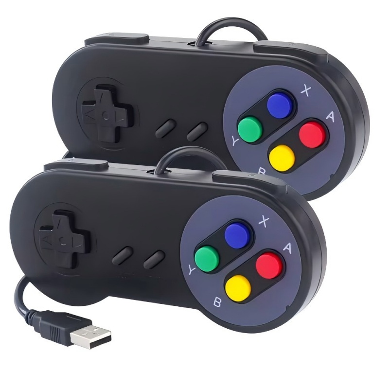 2 шт. USB-геймпады, ретро-джой – обзор и цена Retro Gaming For Windows
