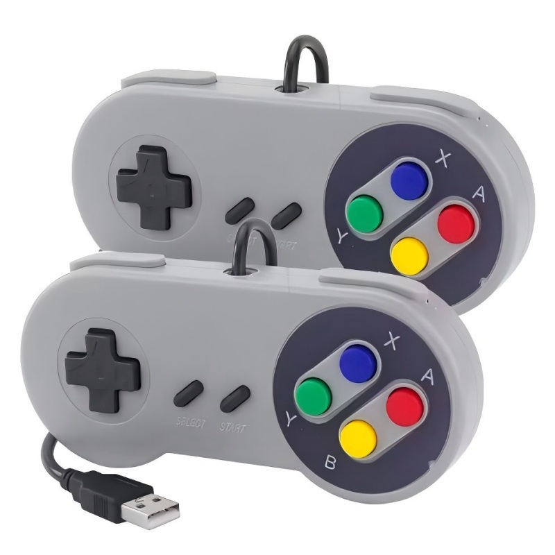 2 шт. USB-геймпады, ретро-джой – обзор и цена Retro Gaming For Windows