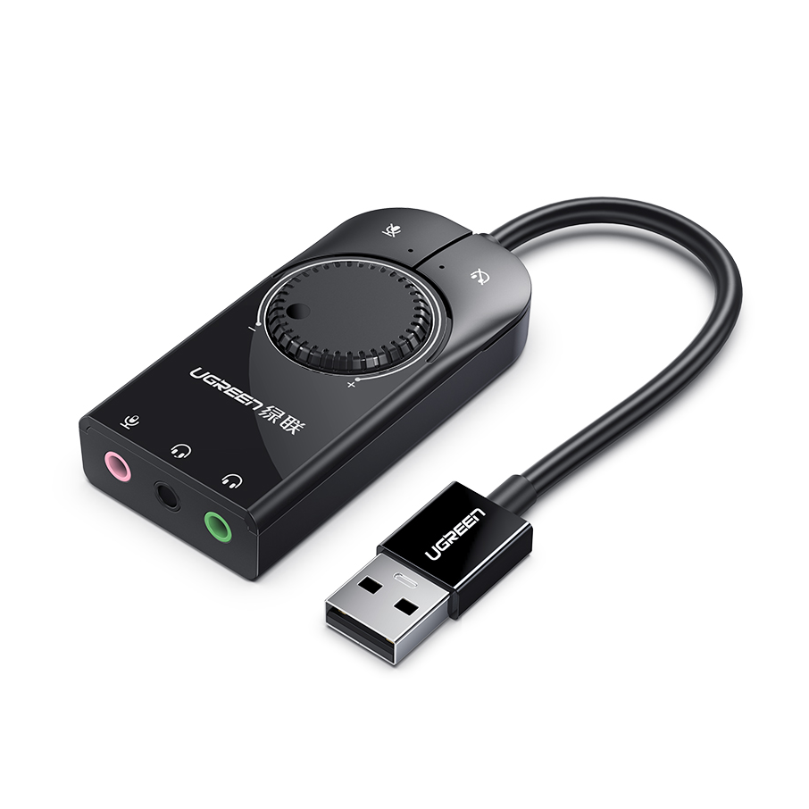 Звуковая карта UGREEN USB Внеш – обзор и цена Controller Adapter Usb